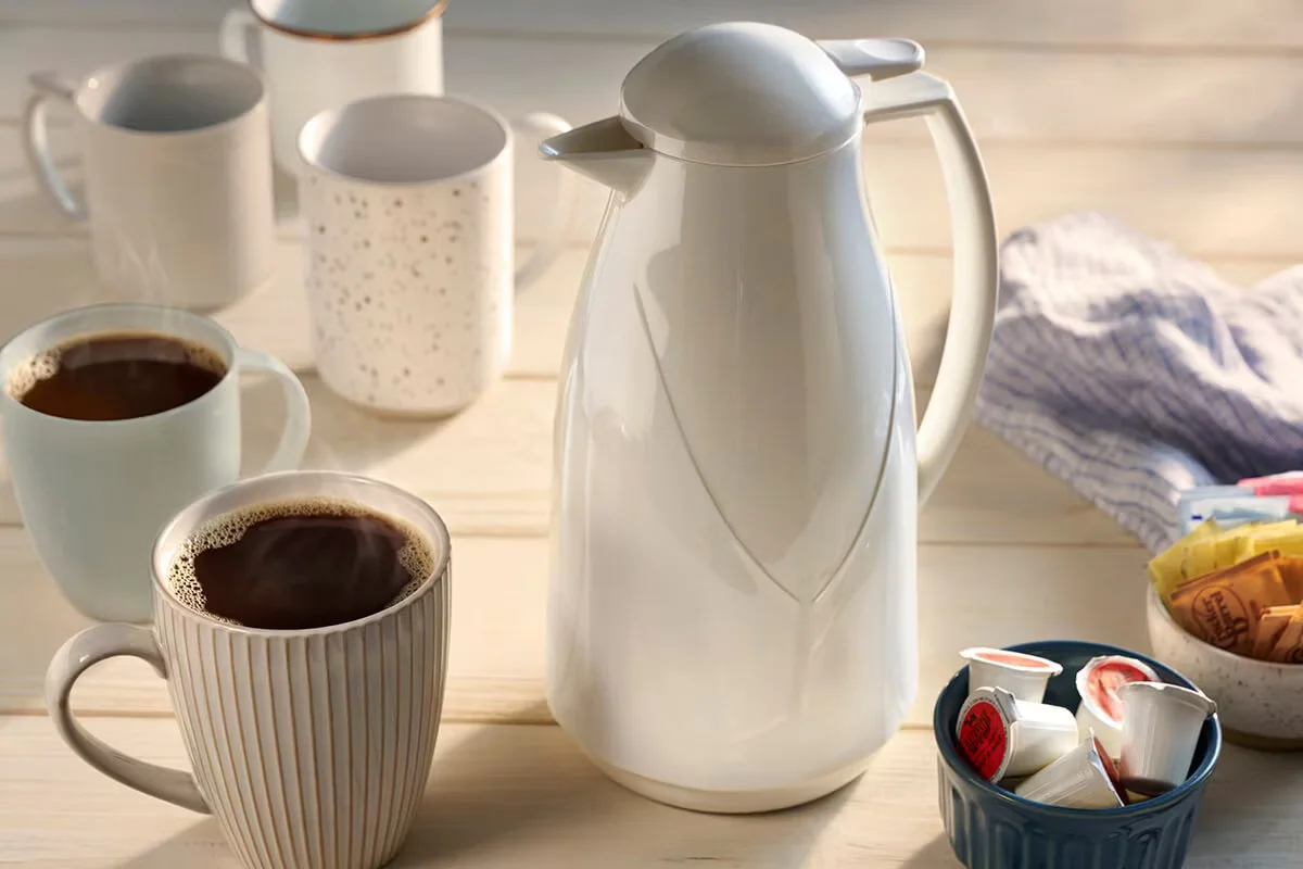 Cracker Barrel's Freshly Brewed Premium Coffee 96 oz., a rich and aromatic coffee perfect for gatherings.