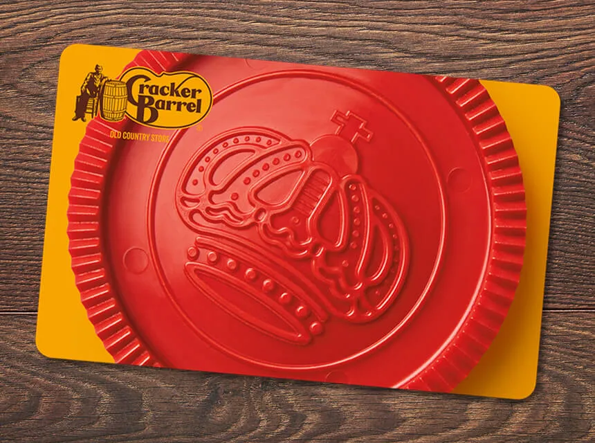 Cracker Barrel gift card